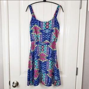LAST CHANCE Rue 21 Geometric Sleeveless Skater